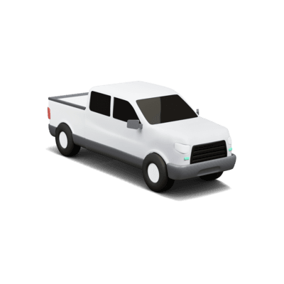 Pickup truck icon